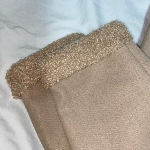 Teddy Sweater & Pants Set - Teen - Small - Hoodie - Brown - Cream - Picture 6 of 7